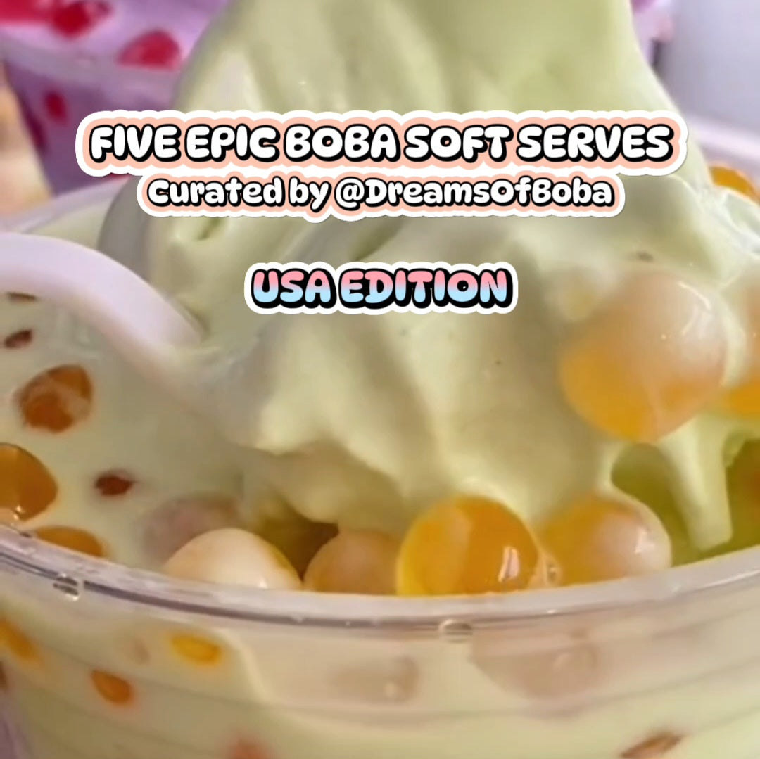 Boba Blizzards: Top Five Boba Ice Cream & Soft Serve Across the USA