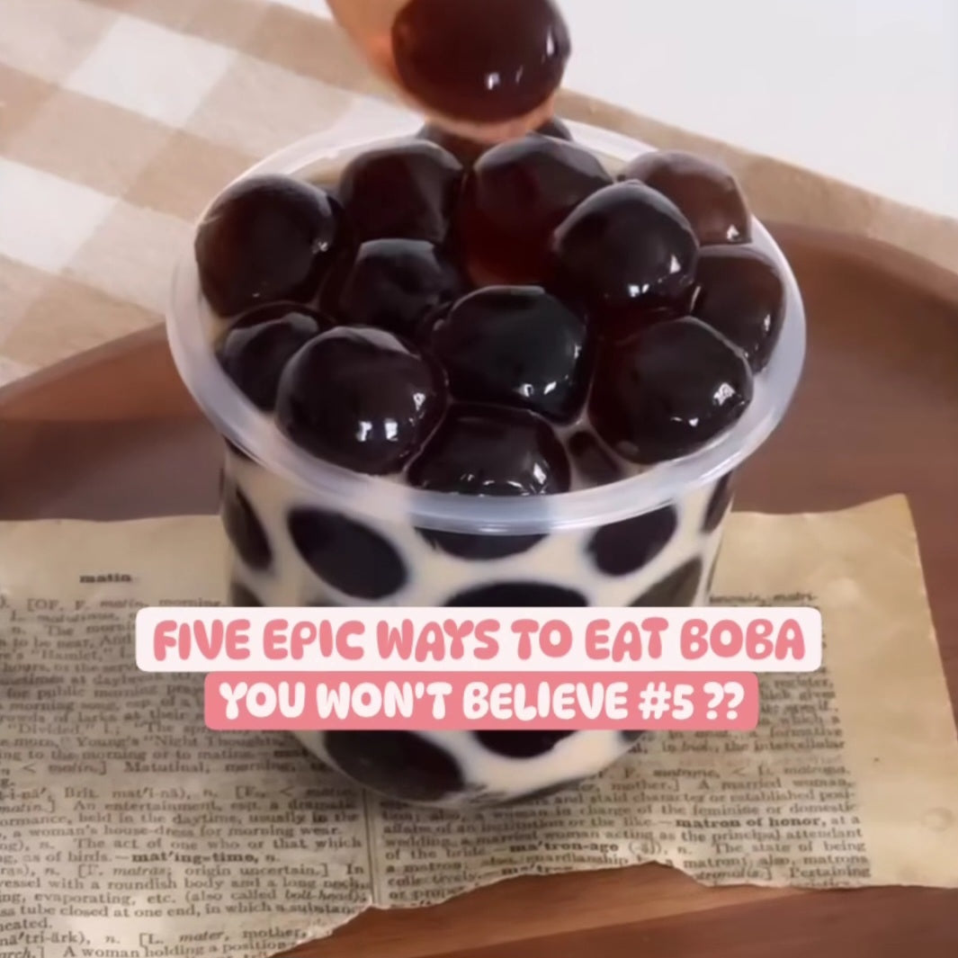 Boba Ice Cream & Boba Hotpot?! 5 Epic Ways to Enjoy Boba