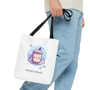 Classic Boba Milk Tea Tote Bag